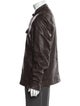 John Varvatos Eel Skin Moto Jacket
