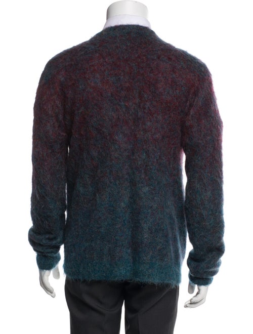John Varvatos Printed V-Neck Cardigan