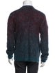 John Varvatos Printed V-Neck Cardigan