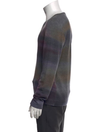 John Varvatos Wool Printed Pullover