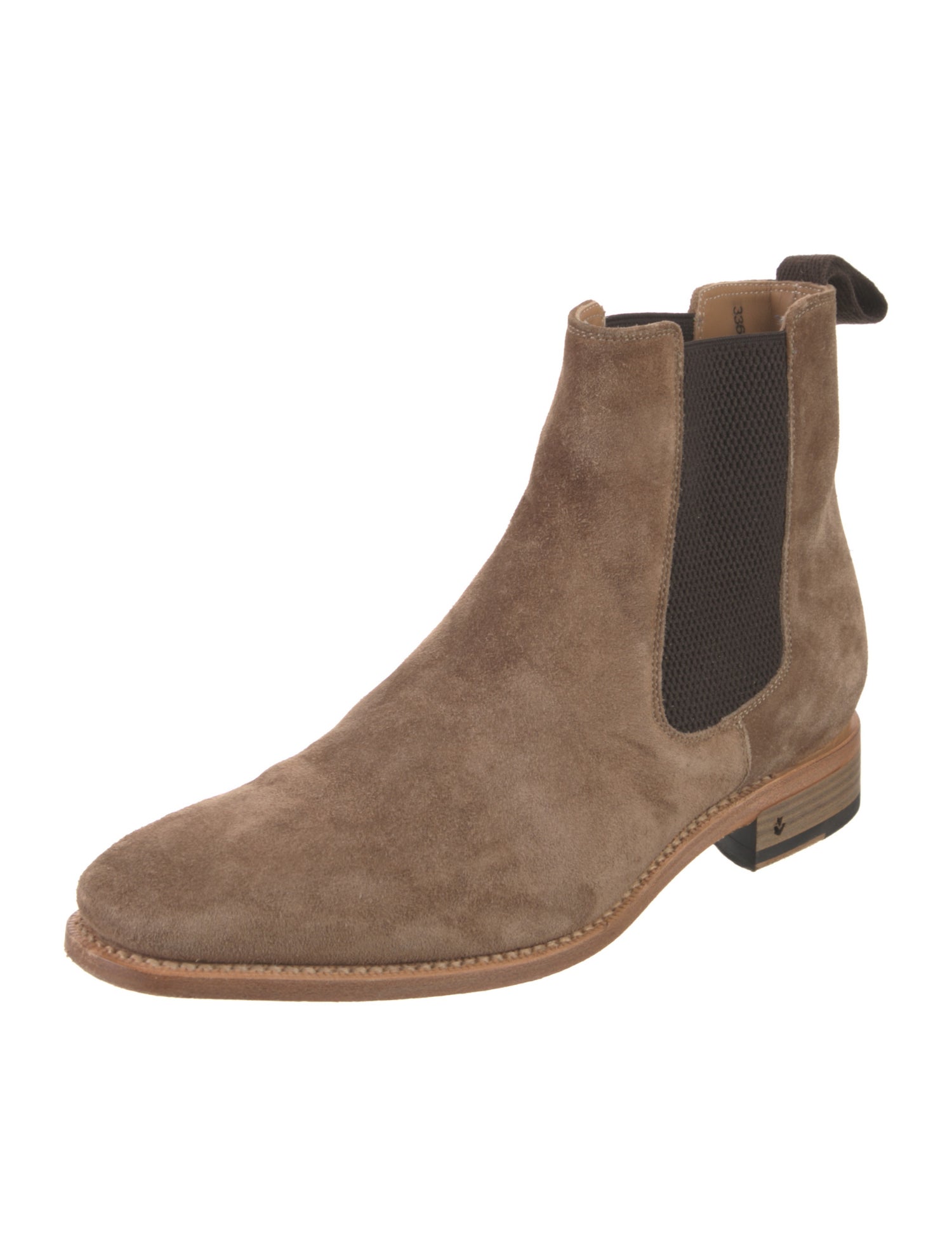 John Varvatos Suede Chelsea Boots