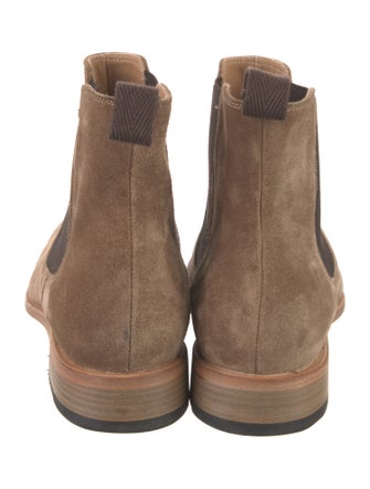 John Varvatos Suede Chelsea Boots