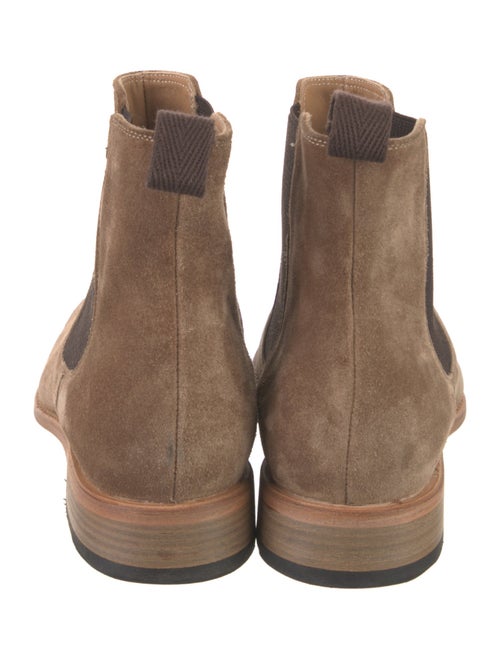 John Varvatos Suede Chelsea Boots