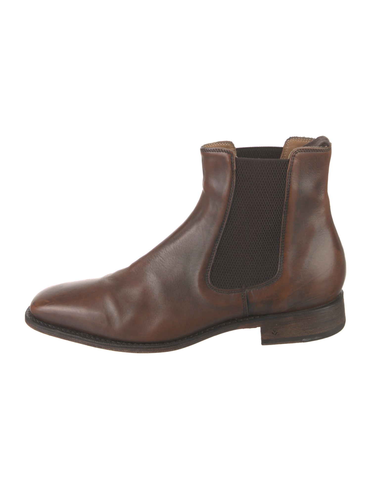 John Varvatos Leather Chelsea Boots