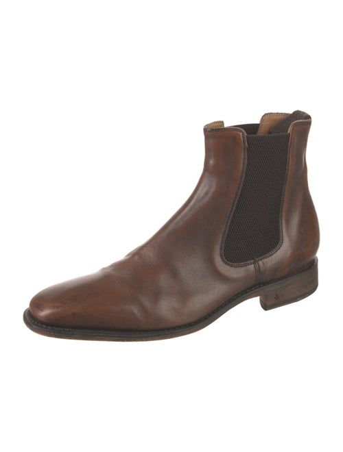 John Varvatos Leather Chelsea Boots