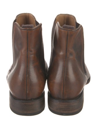 John Varvatos Leather Chelsea Boots