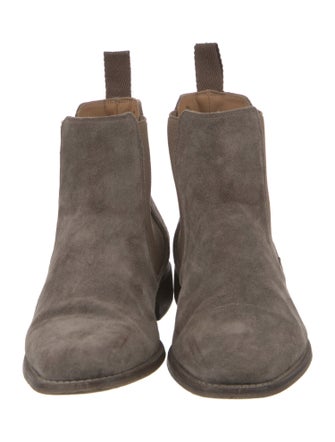 John Varvatos Suede Chelsea Boots