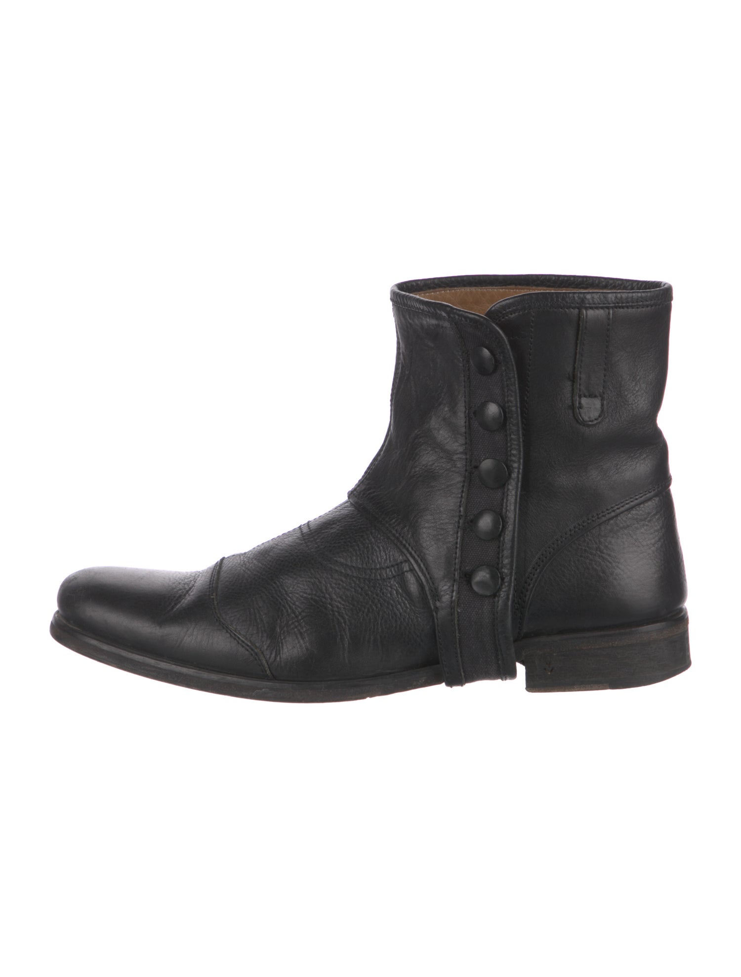 John Varvatos Leather Boots