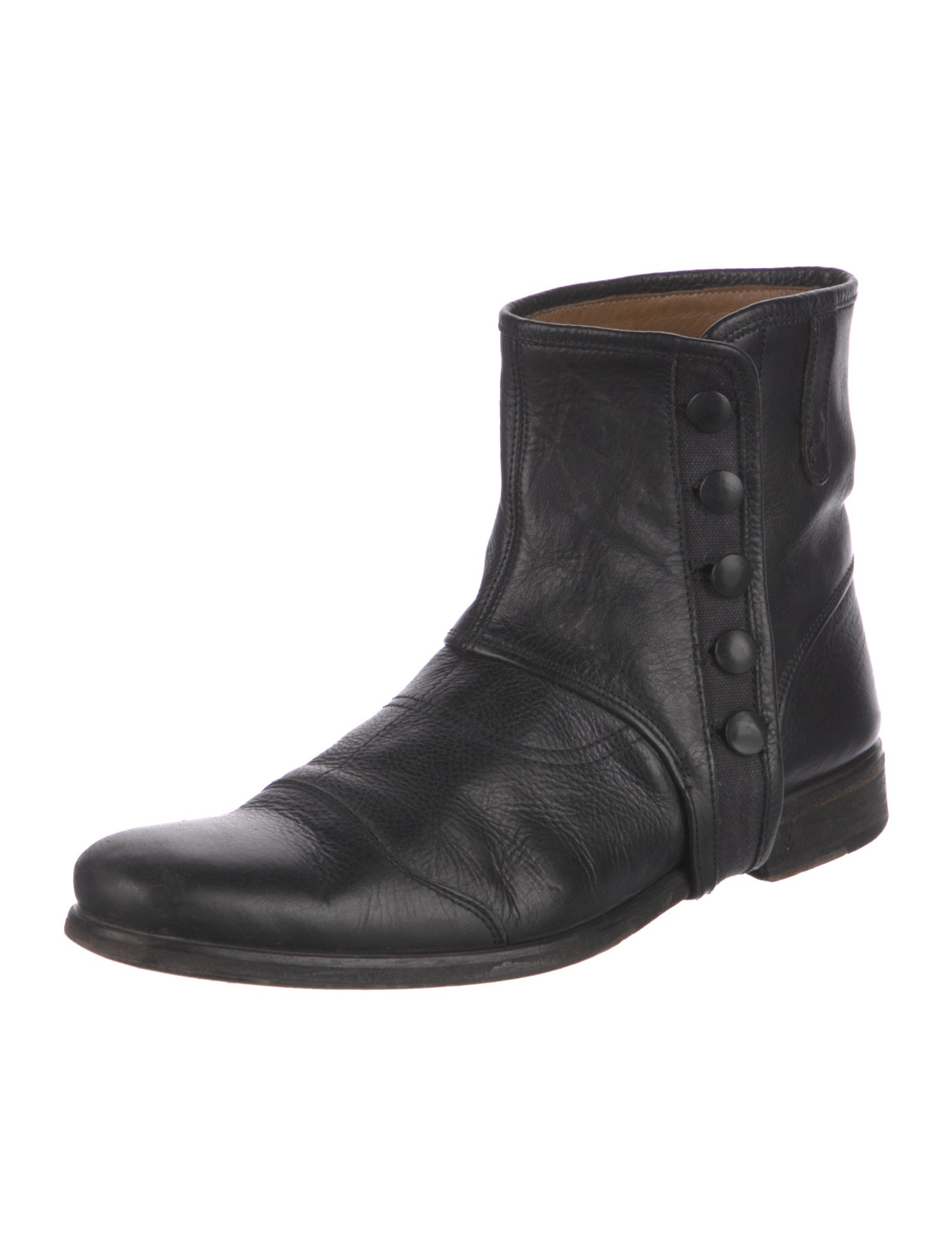 John Varvatos Leather Boots