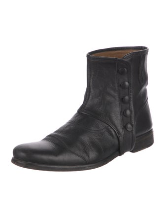 John Varvatos Leather Boots