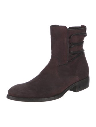 John Varvatos Suede Boots