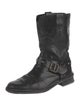 John Varvatos Leather Studded Accents Boots
