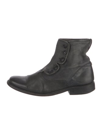 John Varvatos Leather Boots