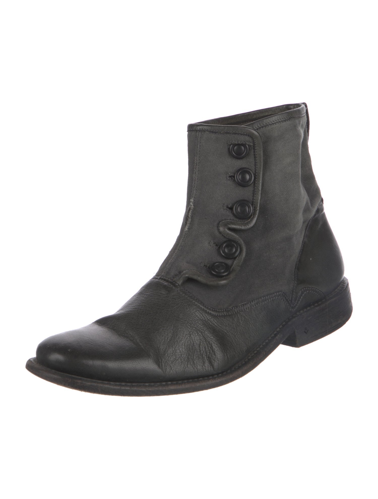 John Varvatos Leather Boots