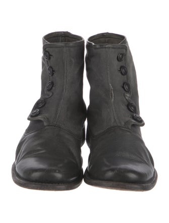 John Varvatos Leather Boots