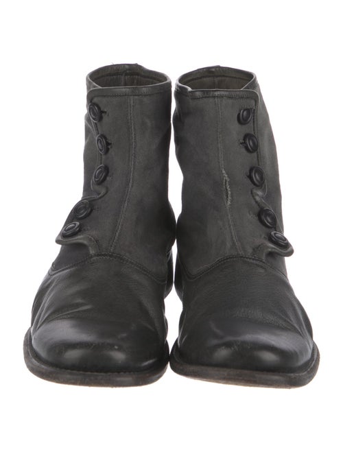 John Varvatos Leather Boots