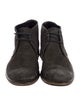 John Varvatos Suede Lace-Up Boots
