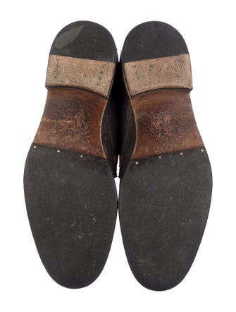 John Varvatos Suede Lace-Up Boots