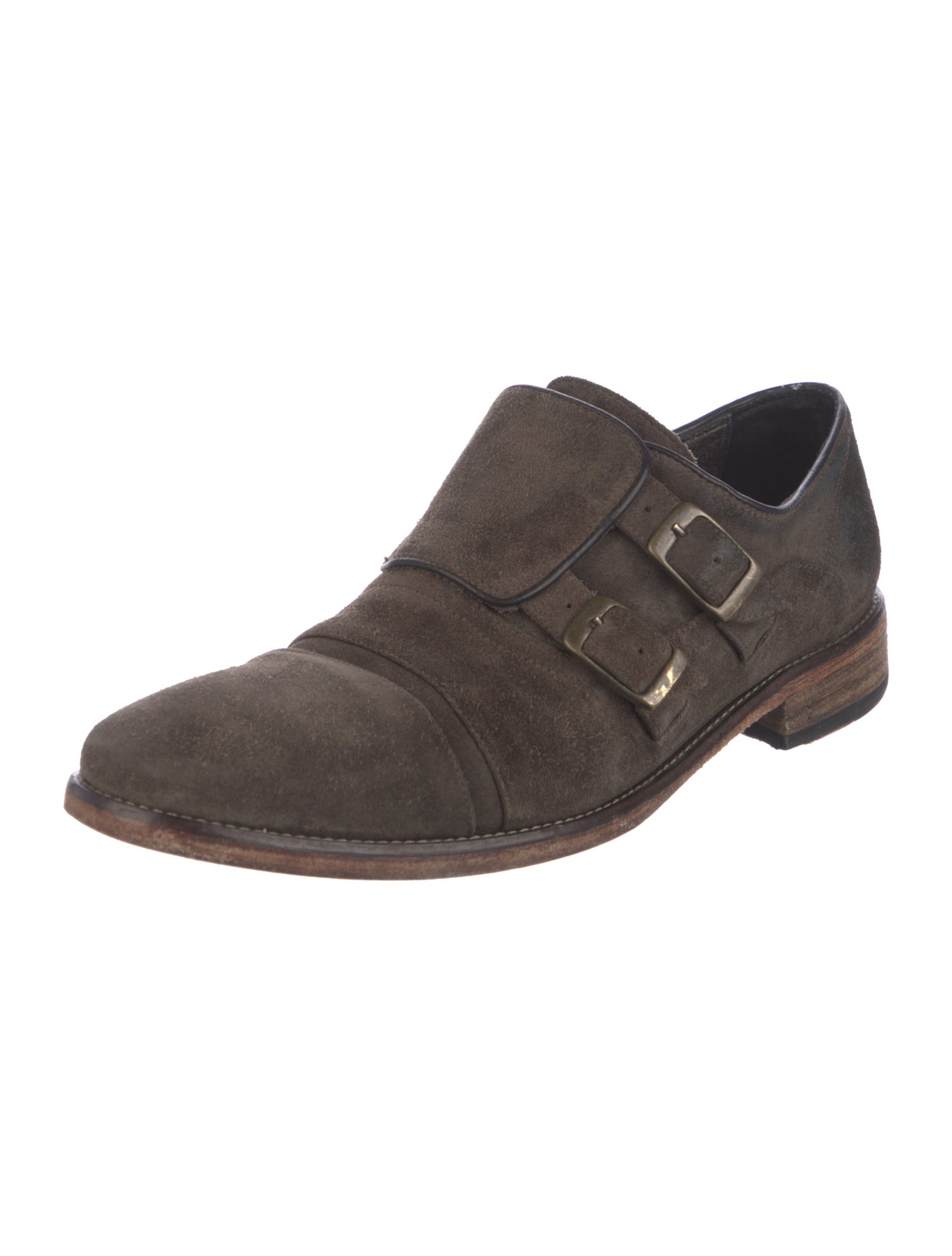 John Varvatos Suede Dress Loafers