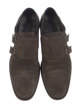 John Varvatos Suede Dress Loafers