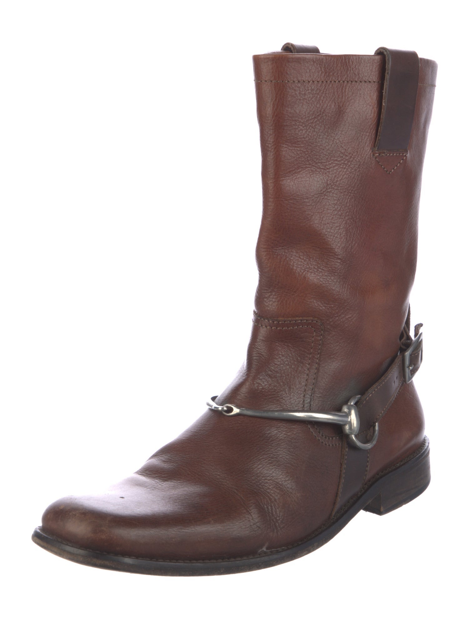 John Varvatos Leather Boots