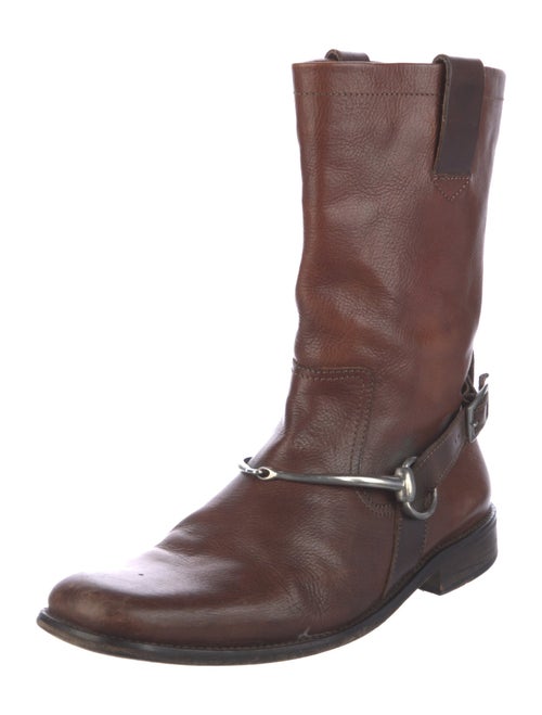 John Varvatos Leather Boots