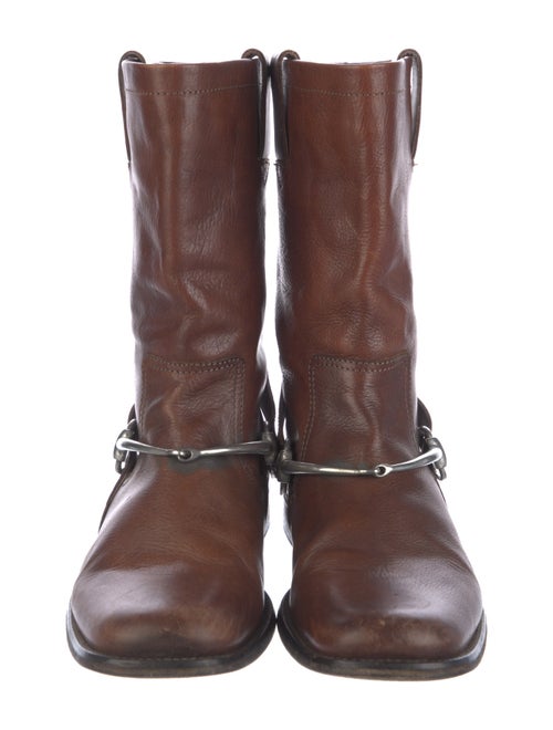 John Varvatos Leather Boots