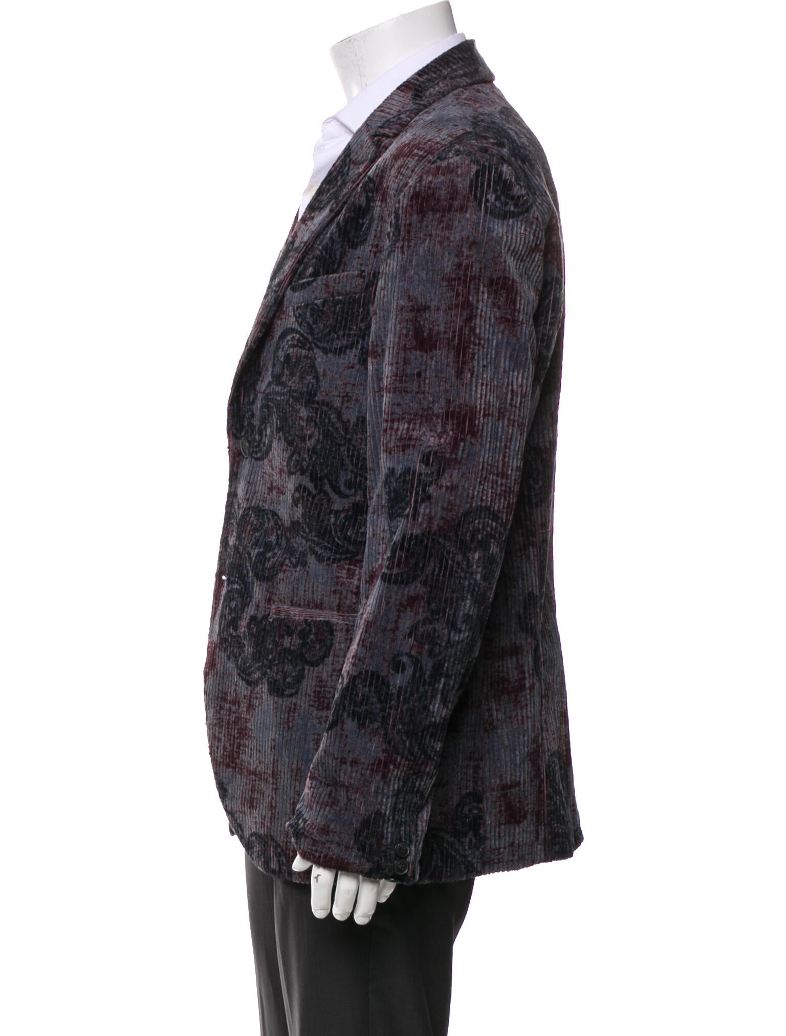 John Varvatos Floral Print Blazer