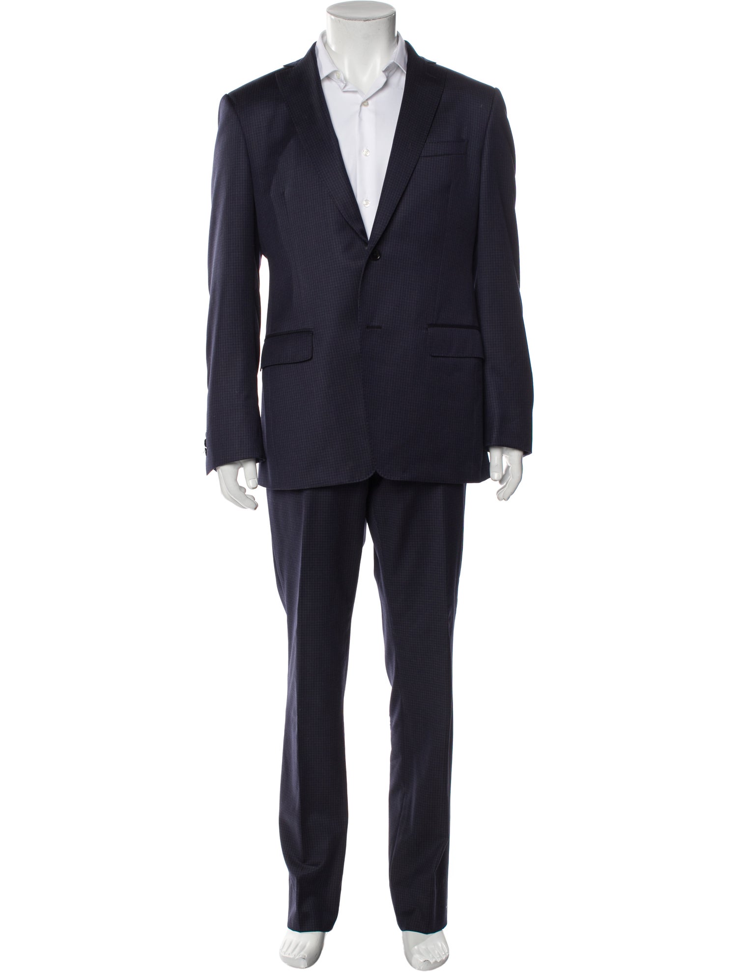 John Varvatos Wool Two-Piece Suit