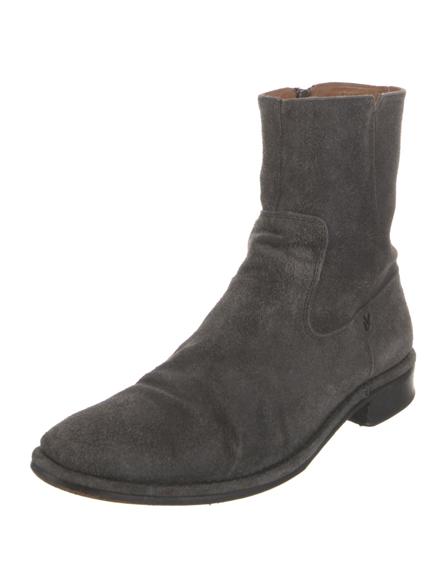 John Varvatos Suede Riding Boots