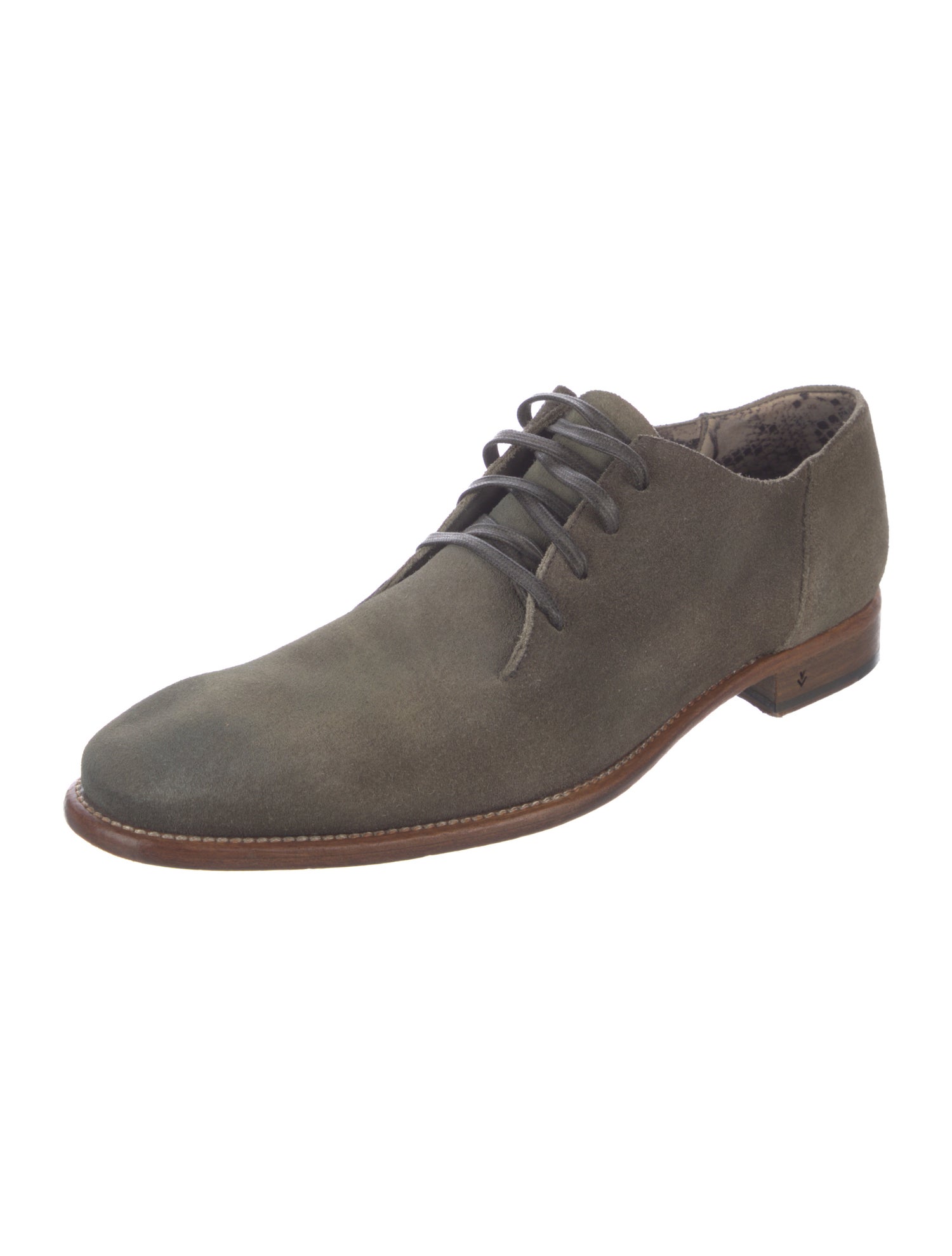 John Varvatos Suede Derby Shoes