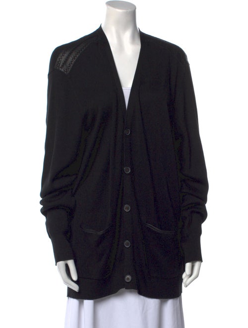 John Varvatos Silk V-Neck Sweater