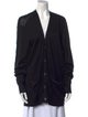 John Varvatos Silk V-Neck Sweater