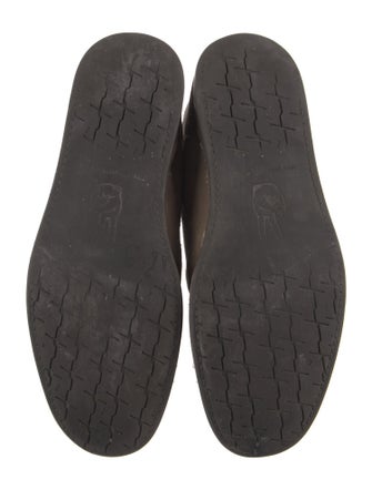 John Varvatos Suede Lace-Up Boots