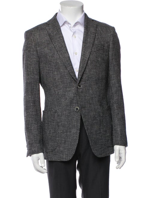 John Varvatos Tweed Pattern Blazer