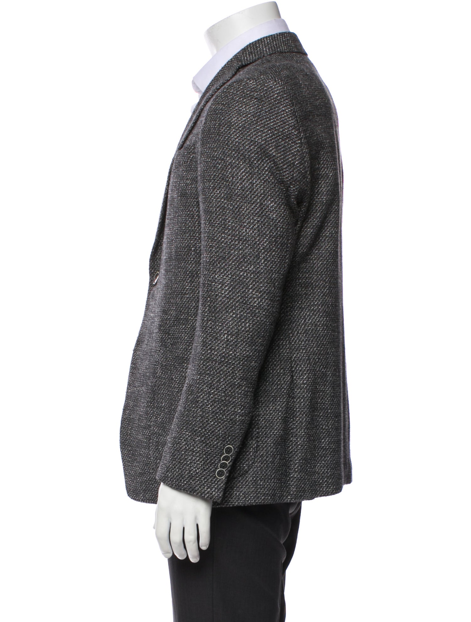 John Varvatos Tweed Pattern Blazer