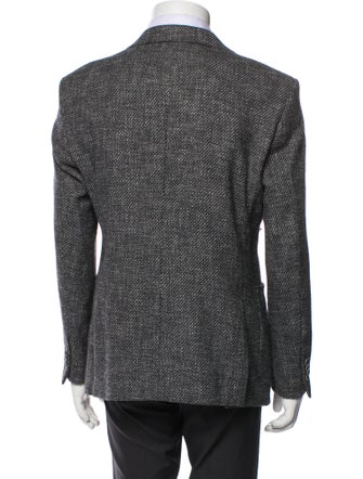 John Varvatos Tweed Pattern Blazer