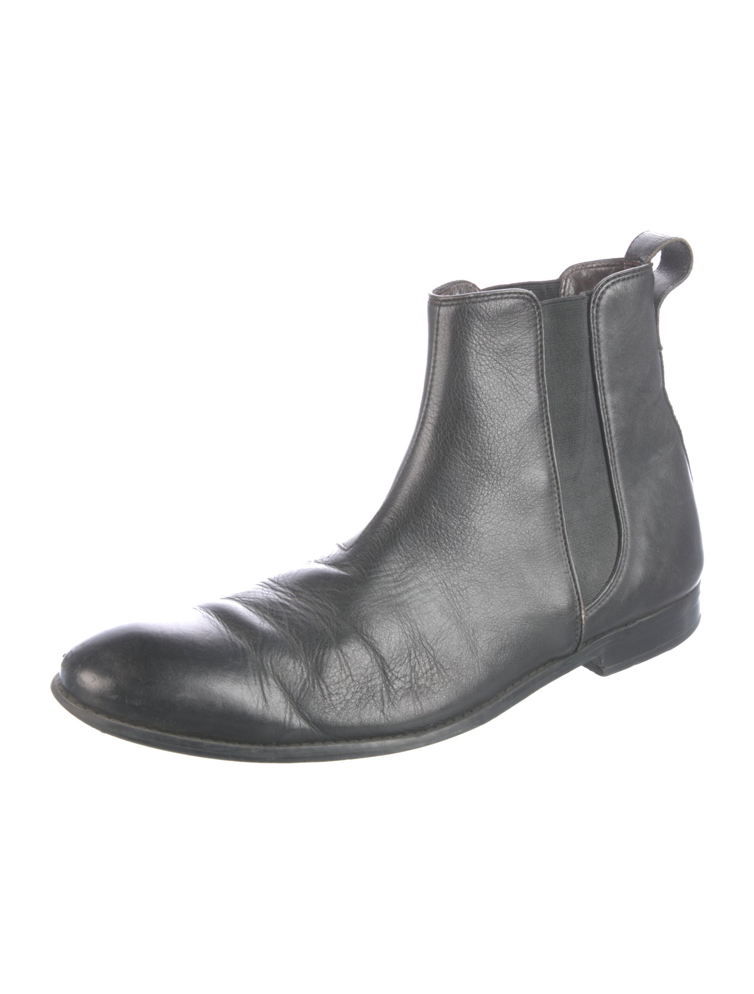 John Varvatos Leather Chelsea Boots