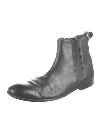 John Varvatos Leather Chelsea Boots