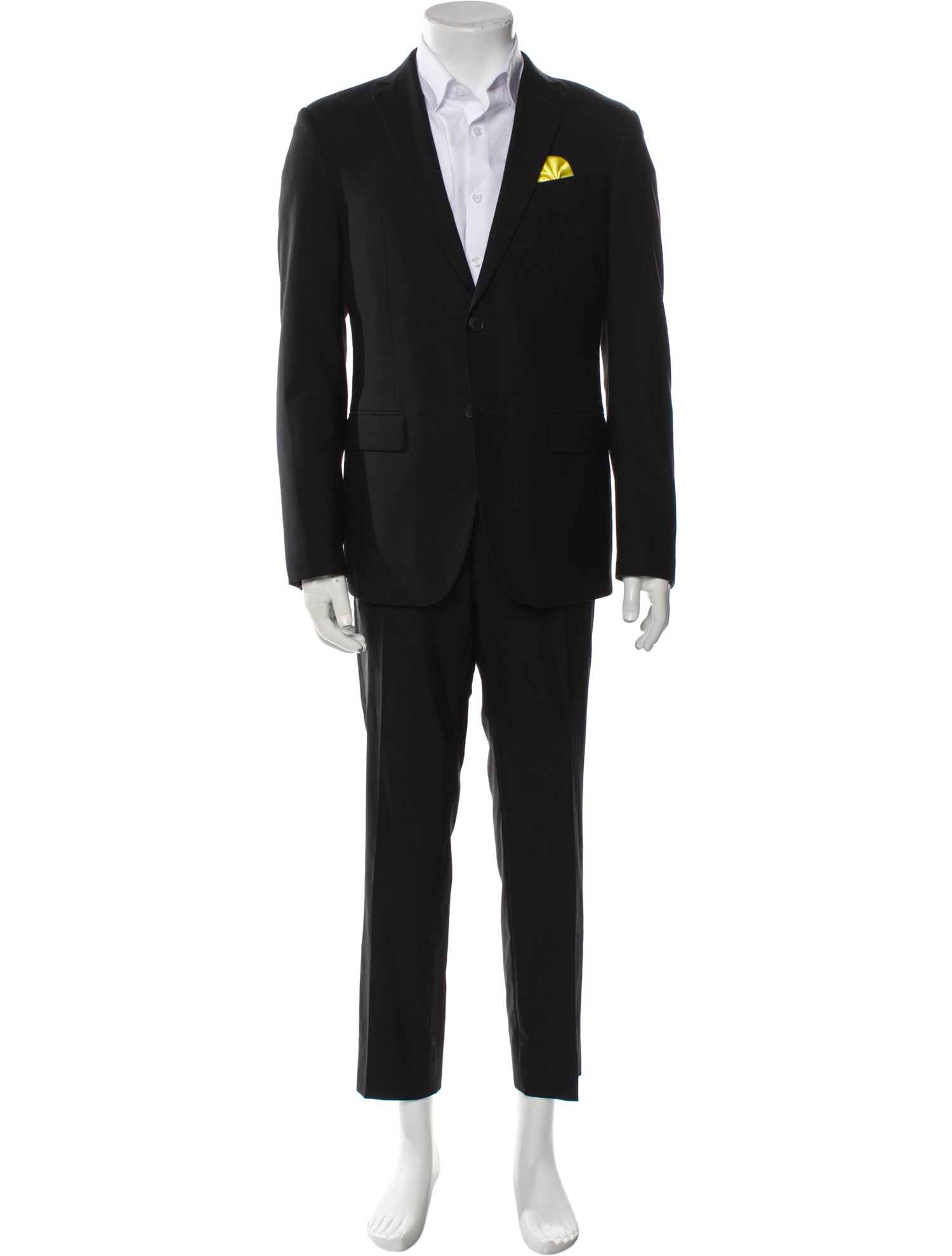 John Varvatos Wool Two-Piece Suit Vest