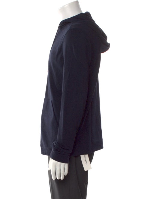 John Varvatos Mock Neck Long Sleeve Hoodie