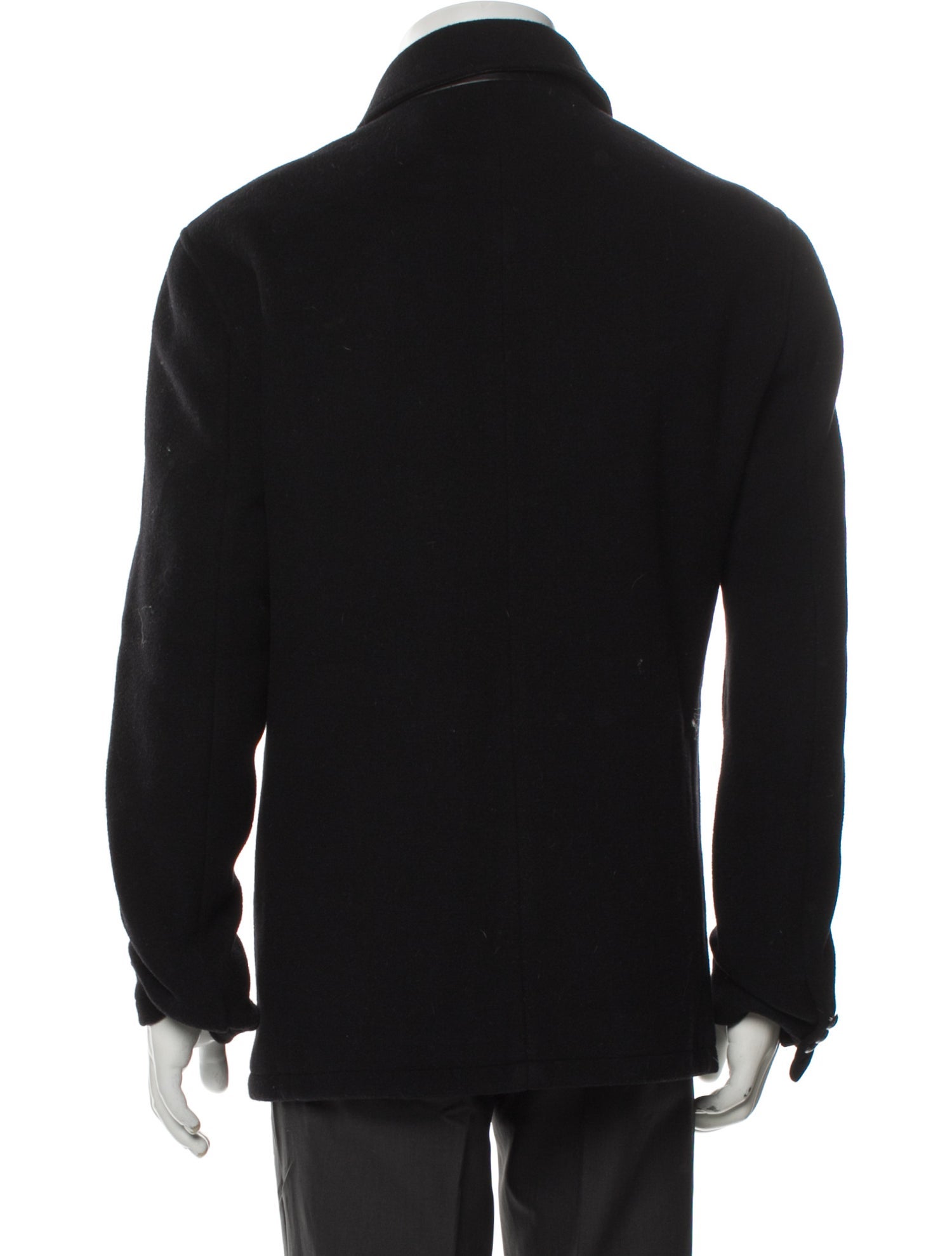 John Varvatos Virgin Wool Peacoat