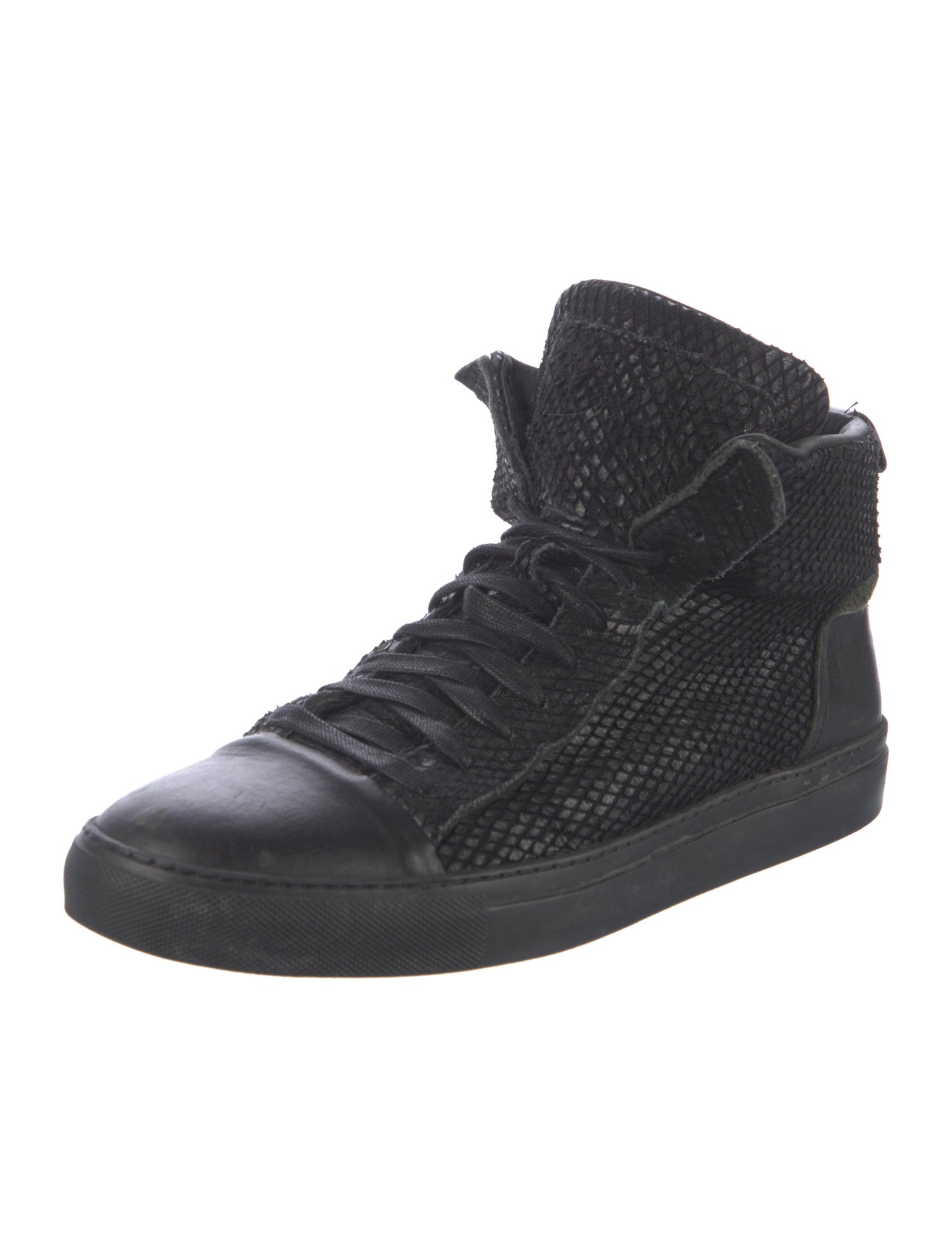 John Varvatos Leather Sneakers