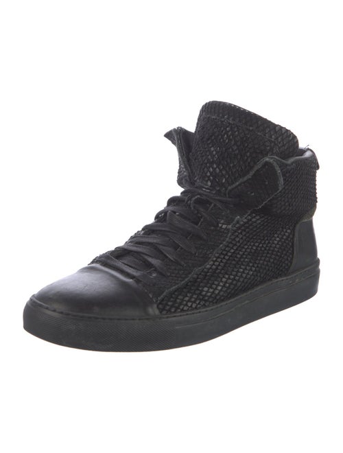 John Varvatos Leather Sneakers