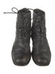 John Varvatos Leather Lace-Up Boots