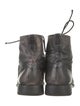 John Varvatos Leather Lace-Up Boots