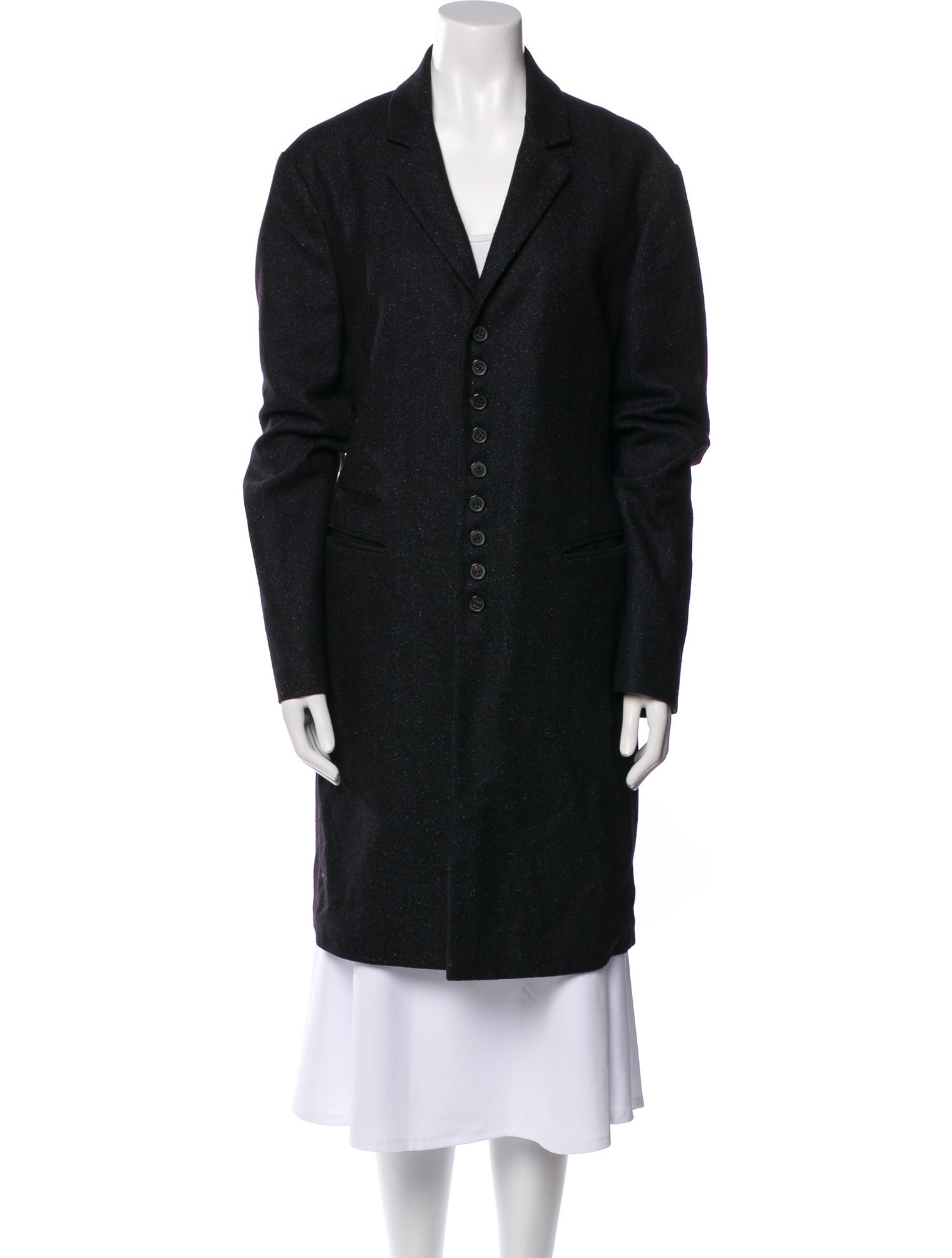 John Varvatos Virgin Wool Coat