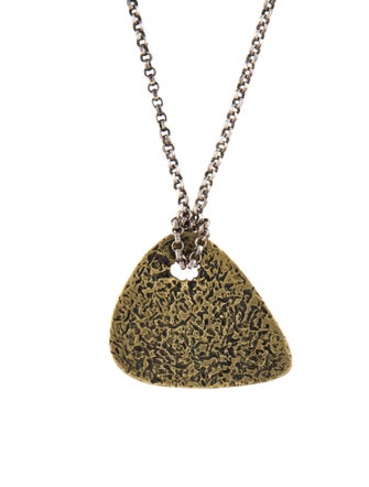 John Varvatos Two-Tone Pendant Necklace