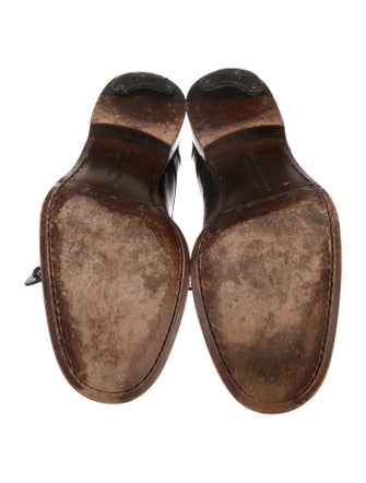 John Varvatos Leather Lace-Up Boots