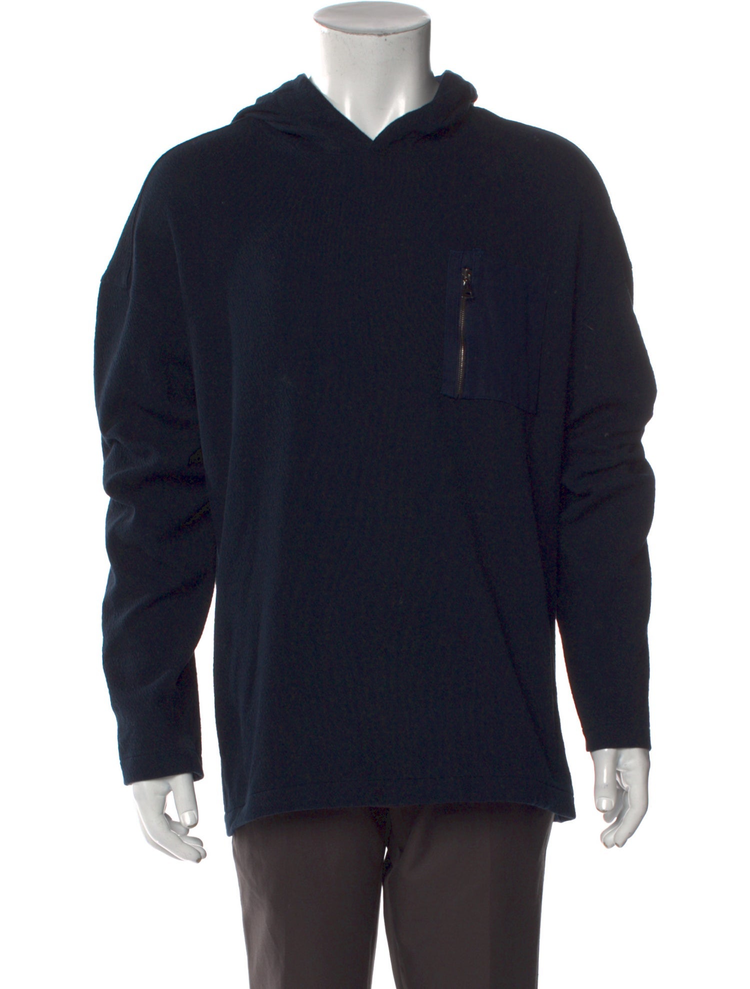 John Varvatos Crew Neck Long Sleeve Hoodie